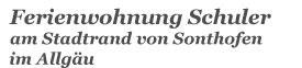 Ferienwohnung Schuler Logo